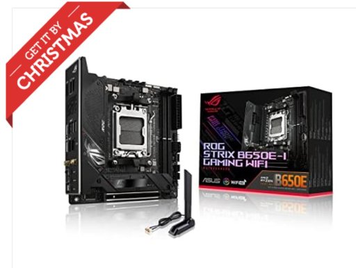 ASUS ROG Strix B650E-I Gaming WiFi AMD Ryzen AM5 Mini-ITX