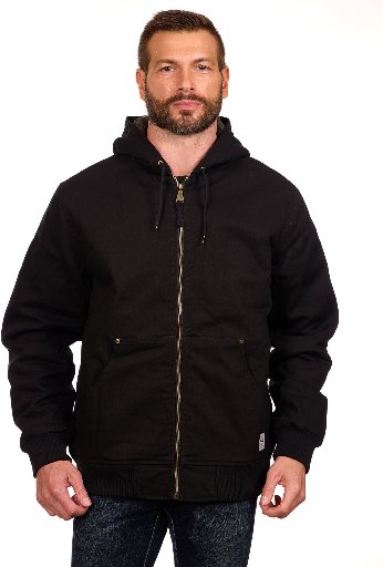 Bass Creek Outfitters Men's Duck Canvas Sherpa Lined Jacket