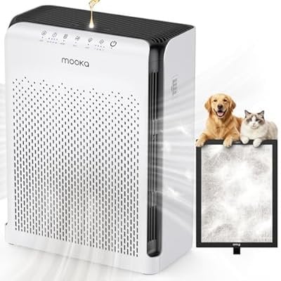 MOOKA M200L Air Purifier for Home (Large Room Up to 2200ft²) Deal