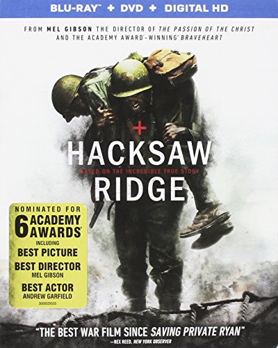Hacksaw Ridge Blu-ray + DVD + Digital Deal