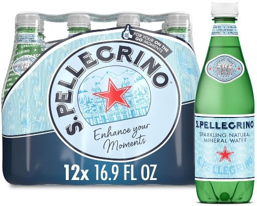 S.Pellegrino Sparkling Natural Mineral Water 12-Pack 16.9-Ounce Deal