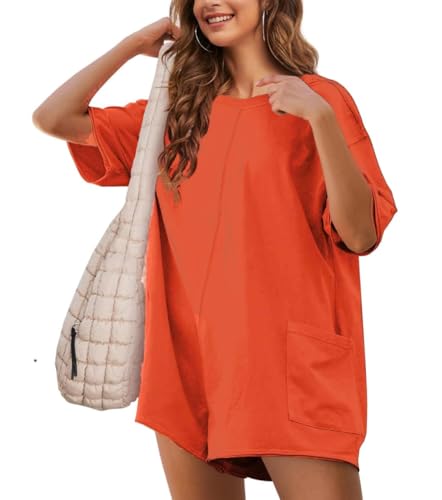 Oversized Reversible Hot Shot Tee Romper Deal