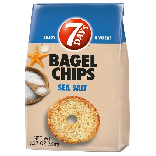 7 Days Sea Salt Bagel Chips 12-Pack Deal