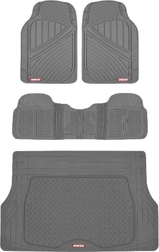 (Prime Deal) Motor Trend FlexTough Performance All Weather Rubber Car Floor Mats Deal