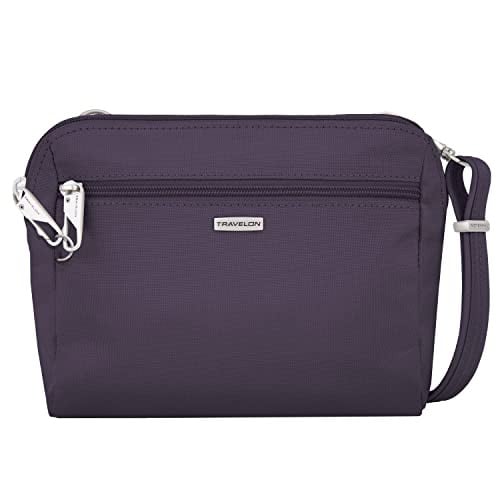 Travelon Anti-Theft Classic Convertible Crossbody & Waist Pack (purple) Deal