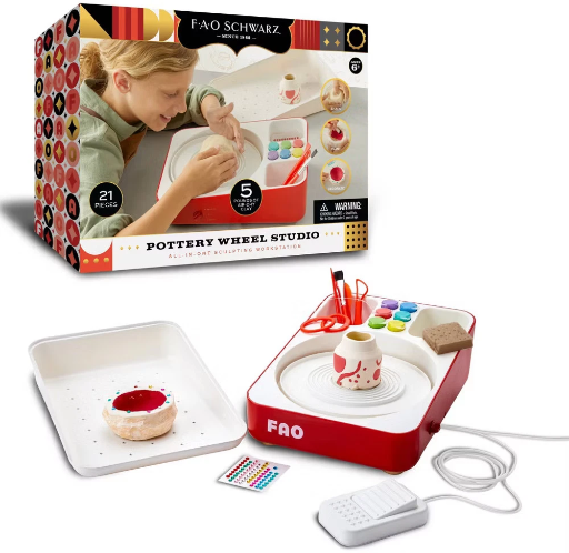FAO Schwarz Pottery Wheel Studio All-In-One Sculpting Workstation Deal