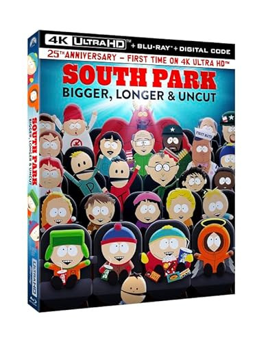 South Park: Bigger, Longer & Uncut 4K UHD + Blu-Ray + Digital Copy