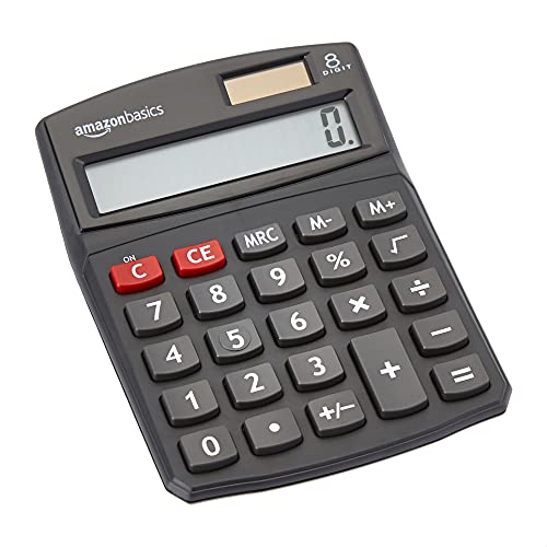 Amazon Basics 8-Digit Desktop Calculator Deal