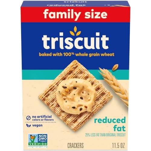 Triscuit Reduced Fat Whole Grain Wheat Crackers 11.5-Oz Deal