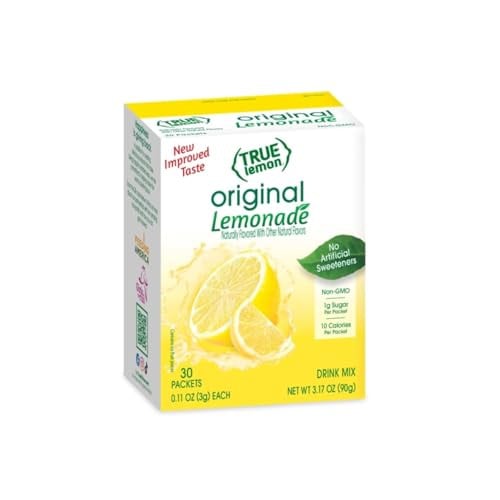 TRUE LEMON Original Lemonade Drink Mix (30 Packets) Deal