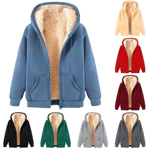 Men's Sherpa Lined Full Zip Hoodie