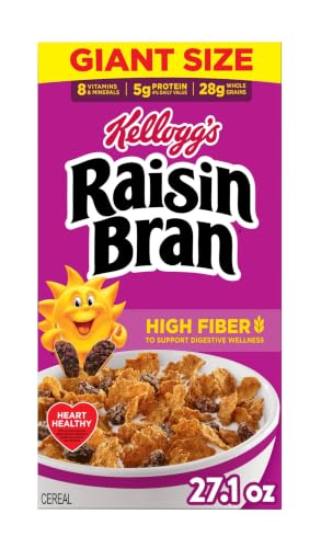 Kellogg's Raisin Bran Original Giant Size Breakfast Cereal 27.1 oz