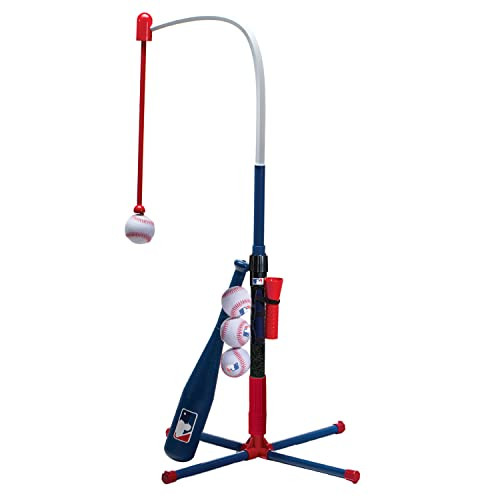 Franklin Sports Grow-with-Me Kids Baseball Batting Tee and Stand Set