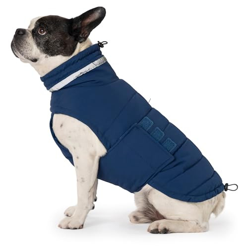 Dog Coat Warm Winter Jacket w/ Reflective Turtleneck