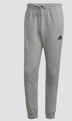 adidas Men's Essentials Fleece Regular Tapered Pants (XL & XXL Only) Deal