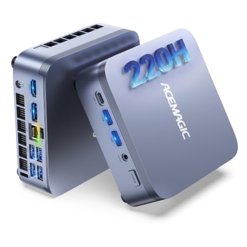 ACEMAGIC M5 Mini PC Core 5 220H, 24GB RAM, 512GB SSD