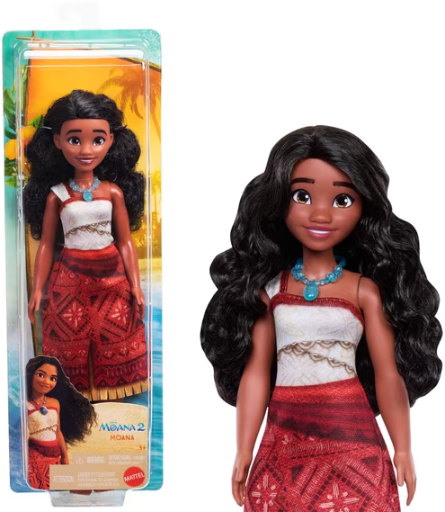 Disney Moana 2 Moana Fashion Doll with 2 Accessories