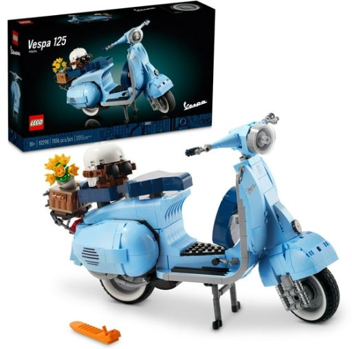 LEGO Icons Vespa 125 Model Building Kit, 1106pcs