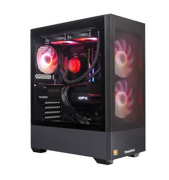 PowerSpec G729 Gaming PC Ryzen 7 7800X3D RX 9070 XT 32GB DDR5 2TB SSD