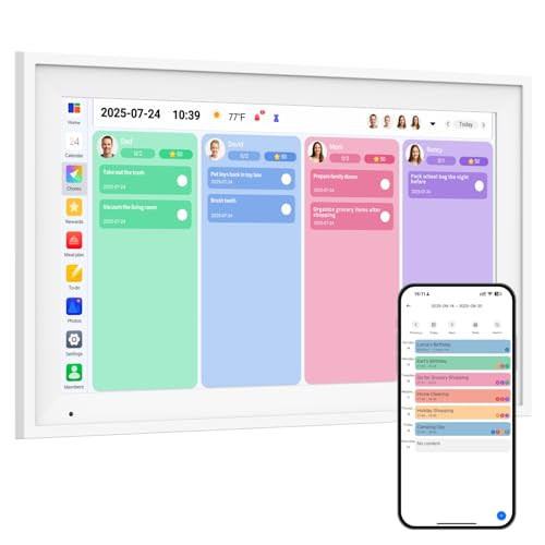 15.6-inch 1080P Smart Digital Calendar