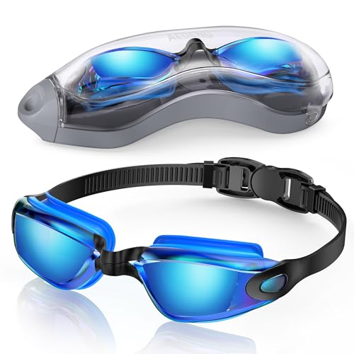 Aegend Swim Goggles No Leaking Full Protect Adult Youth