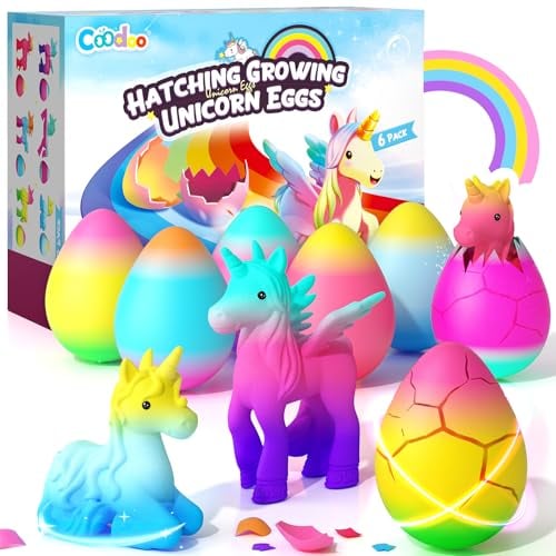 Unicorn Hatching Rainbow Eggs 6-Pack Deal