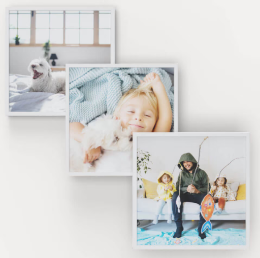 Walgreens Photo 3-Pack 8" x 8" TilePix Customized Photo Framed Prints