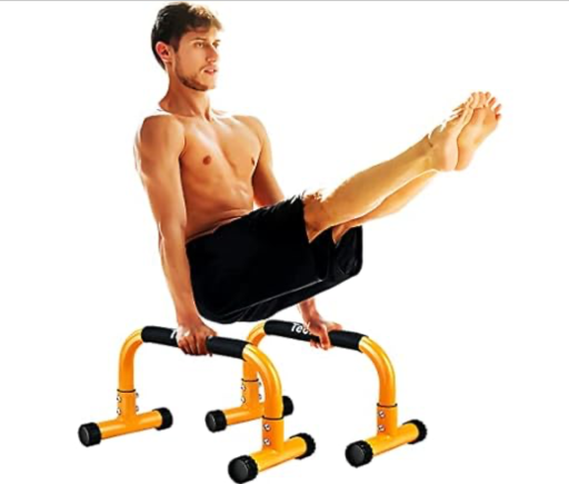 Heavy-Duty No Wobbling Parallel Exercise Bars Deal