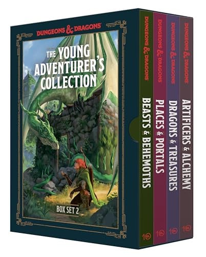 Dungeons & Dragons The Young Adventurer's Collection Box Set 2 (4-Book Paperback) Deal