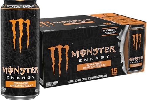 Monster Energy Orange Dreamsicle Energy Drink 15-Pack Deal