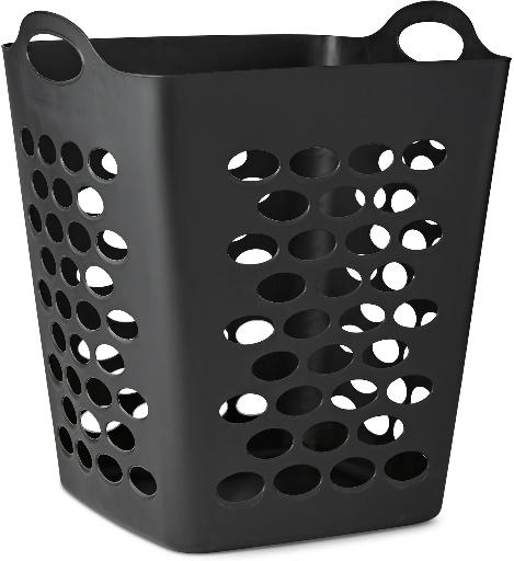 Mainstays Flexible Black Laundry Hamper Deal