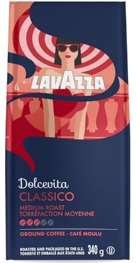 Lavazza 12oz Ground Coffee Classico Medium Roast Deal