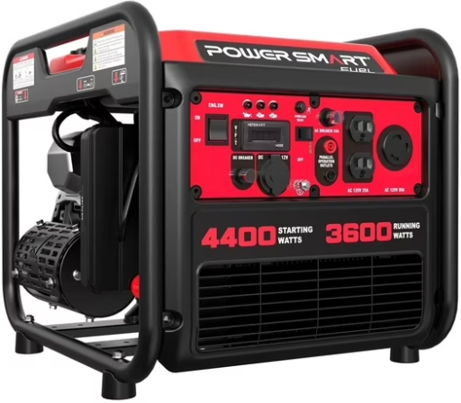 PowerSmart 4400-Watt Gas Portable Inverter Generator Deal
