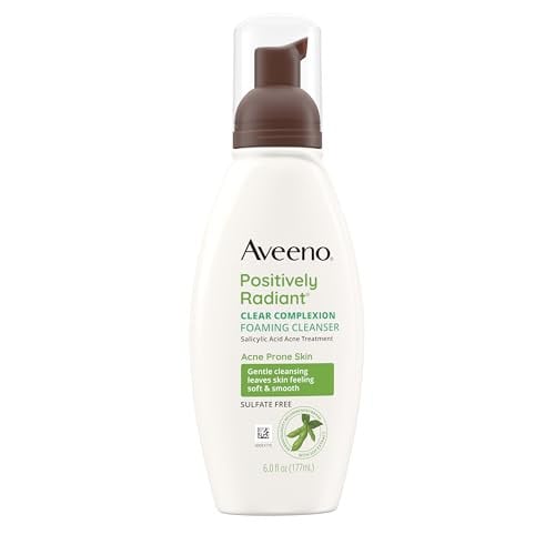 Aveeno Clear Complexion Foaming Oil-Free Facial Cleanser 6 fl. oz Deal
