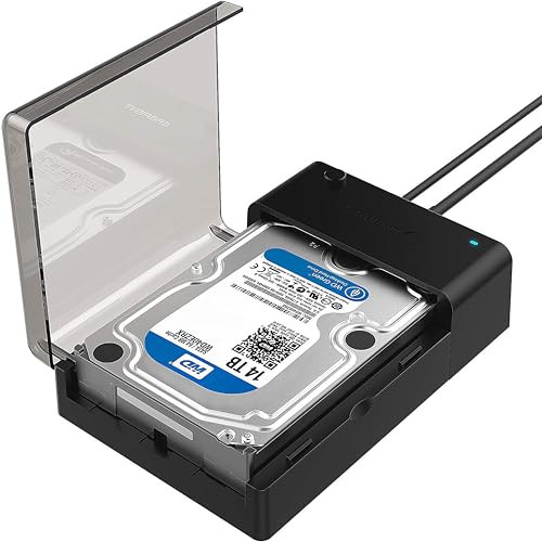SABRENT USB 3.0 to SATA External Hard Drive Lay-Flat Docking Station UASP