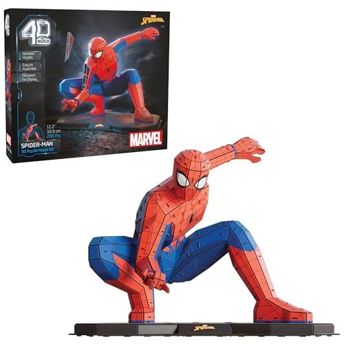 4D Build Marvel Spider Man 195 Pieces 3D Puzzle Model Kit Deal