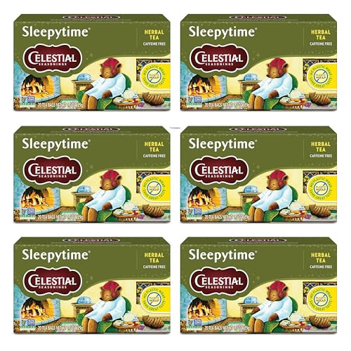 6-Pack 20-Count Celestial Seasonings Sleepytime Caffeine Free Herbal Tea