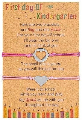 First Day of Kindergarten Bracelet Set