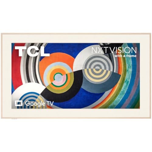 65" TCL NXTVISION Series Picture Frame Canvas Art TV w/ Ultra Matte Screen & Flush Wall Mount Deal