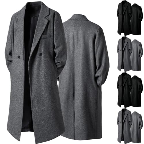 Mens Long Trench Coat Deal