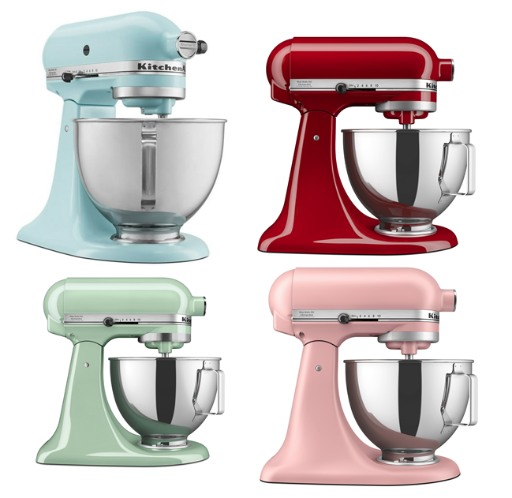 KitchenAid Deluxe Series 4.5-Quart Tilt-Head Stand Mixer, 5 Colors