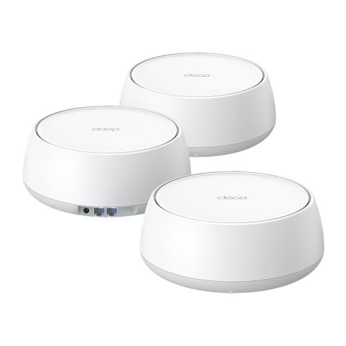 TP-Link Deco 7 BE25 Dual-Band BE5000 WiFi 7 Mesh Wi-Fi System 3-Pack Deal