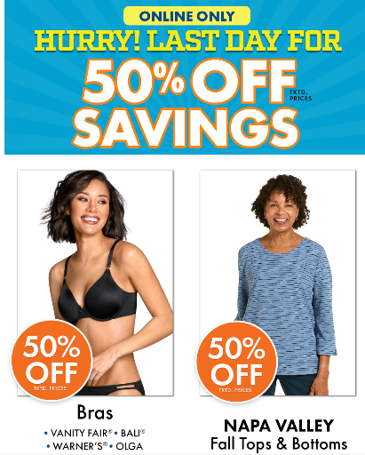Boscovs BOGO Savings Event