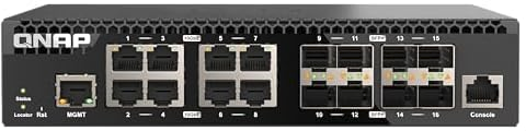 QNAP QSW-M3216R-8S8T 16-Port 10GbE Layer 2 Web Managed Switch Deal