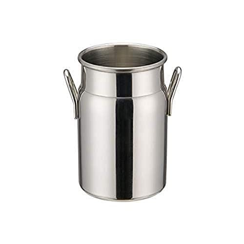 WINCO Mini Serving Milk Can, Silver (5 Fluid Ounces)