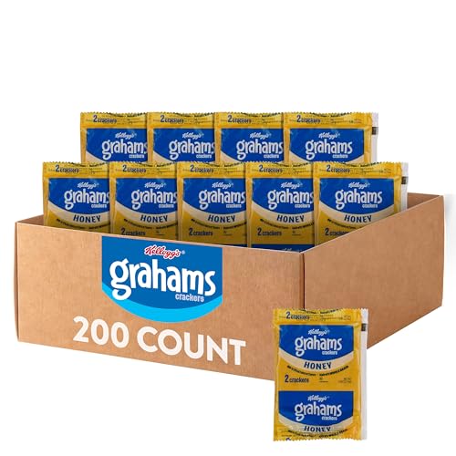 Kellogg's Grahams Crackers (Honey) 200-Pack 0.49-Oz Deal