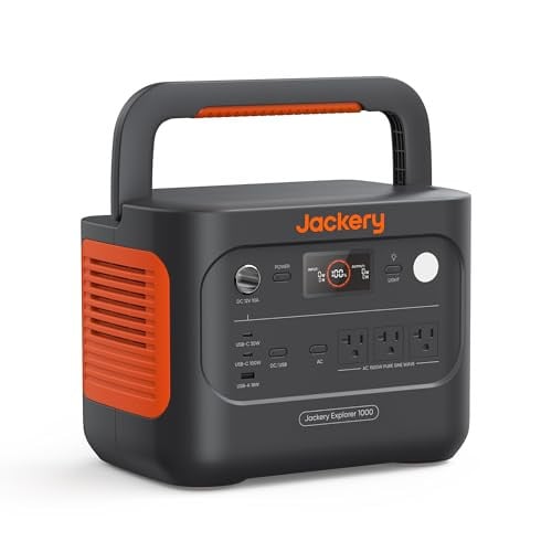 Jackery Explorer 1000 v2 Portable Power Station 1070Wh LiFePO4 Battery Deal
