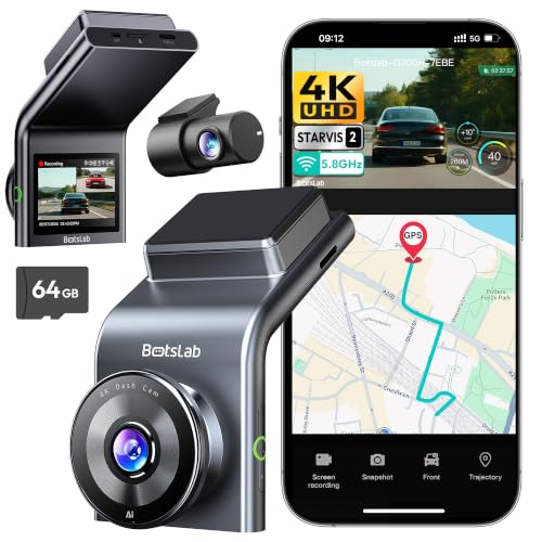 BOTSLAB G300 Plus 4K Front & Rear STARVIS 2 Dual Dash Cam Deal
