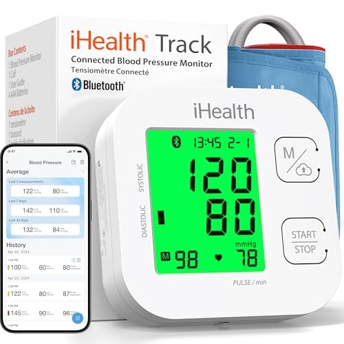 iHealth Track Smart Upper Arm Blood Pressure Monitor with Wide-Range Cuff Deal