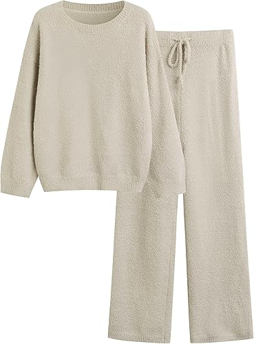 2 Piece Fuzzy Fleece Lounge Set